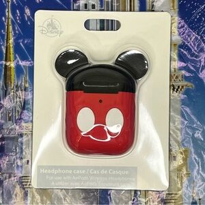 Disney D-Tech Mickey Mouse Wireless Headphone Air-pods Case NWT